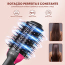 Escova Secadora Alisadora de Cabelo 4 em 1