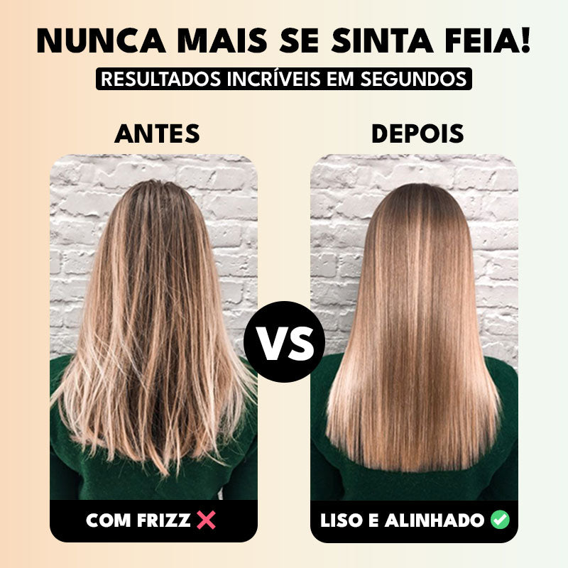 Escova Secadora Alisadora de Cabelo 4 em 1