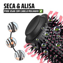 Escova Secadora Alisadora de Cabelo 4 em 1