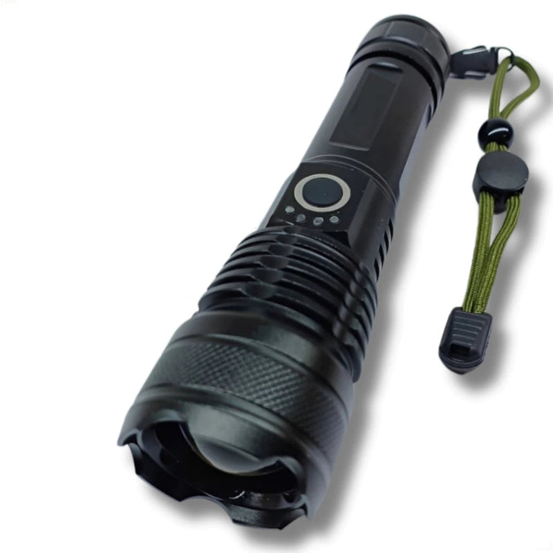 Lanterna Super Potente T9 P50 Tática Recarregável USB