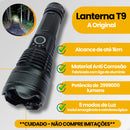 Lanterna Super Potente T9 P50 Tática Recarregável USB